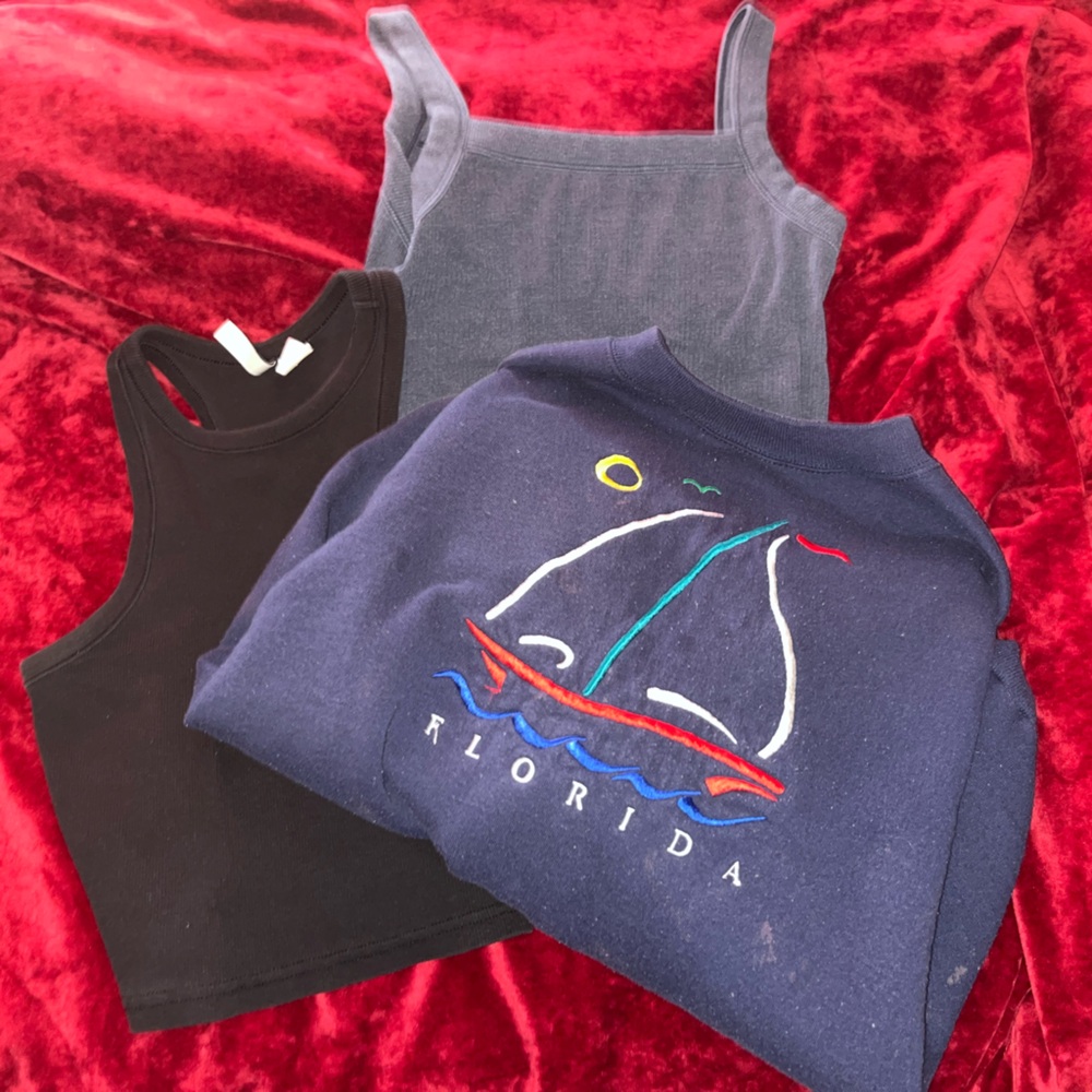 vintage florida sweatshirt bundle